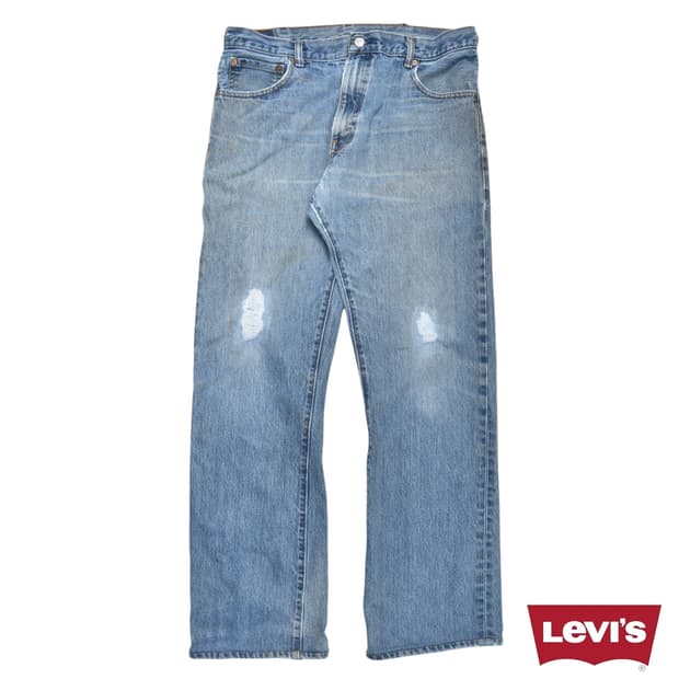 00S 빈티지 리바이스517 청바지 플레어진하드페이드 데님팬츠 N0033