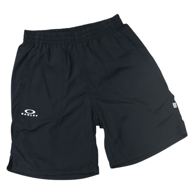 OAKLEY 오클리 퍼포먼스 핏 블랙 트레이닝 쇼츠 반바지 (L/160)