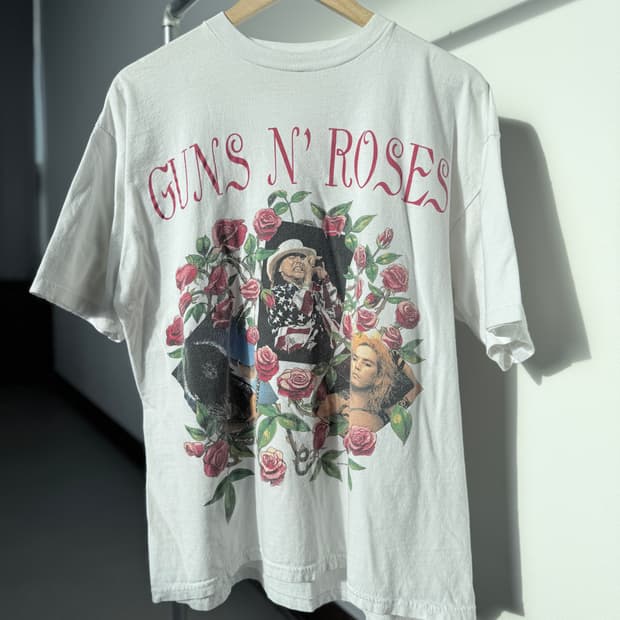 (XL)Guns N Roses 1993 Tour band T shirt