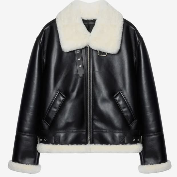 에비에이터 B-3 무스탕 자켓