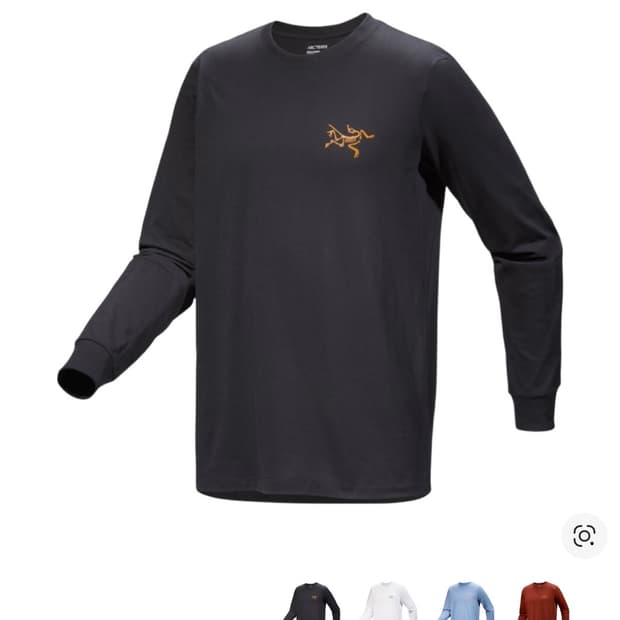 아크테릭스 멀티버드 롱슬리브 블릭