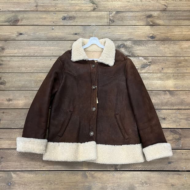 빈티지 이태리 양가죽 무스탕