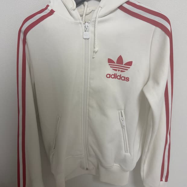 아디다스 00s 유로파 흰빨 후드플락 져지
