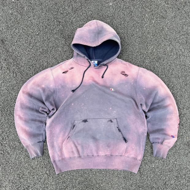빈티지 00s Champion Faded Hoodie