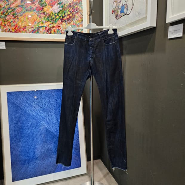 릭오웬스 스트랩 페인팅 디스 아카이브 팬츠(07SS)