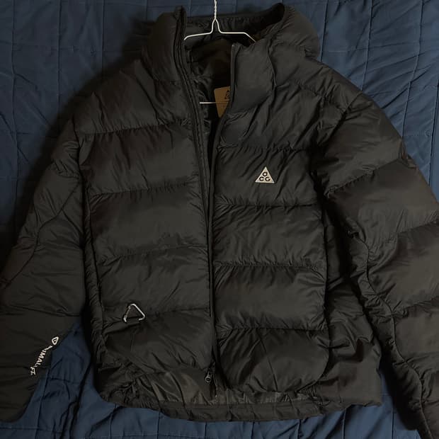 나이키 ACG 루나 레이크 패딩 블랙 S