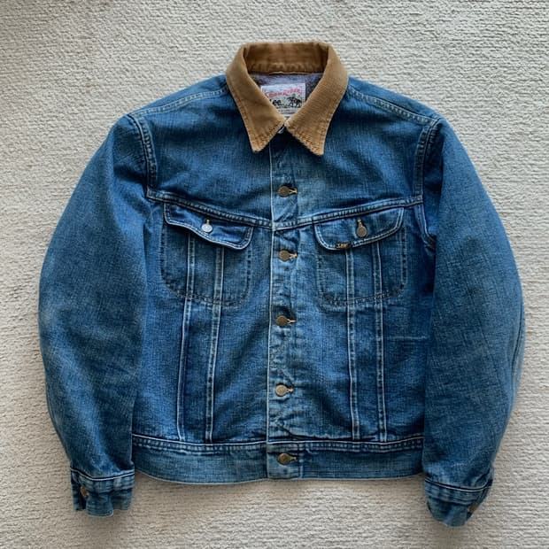 1970s 리 라이더스 스톰라이더 101-LJ 데님 트러커 자켓
