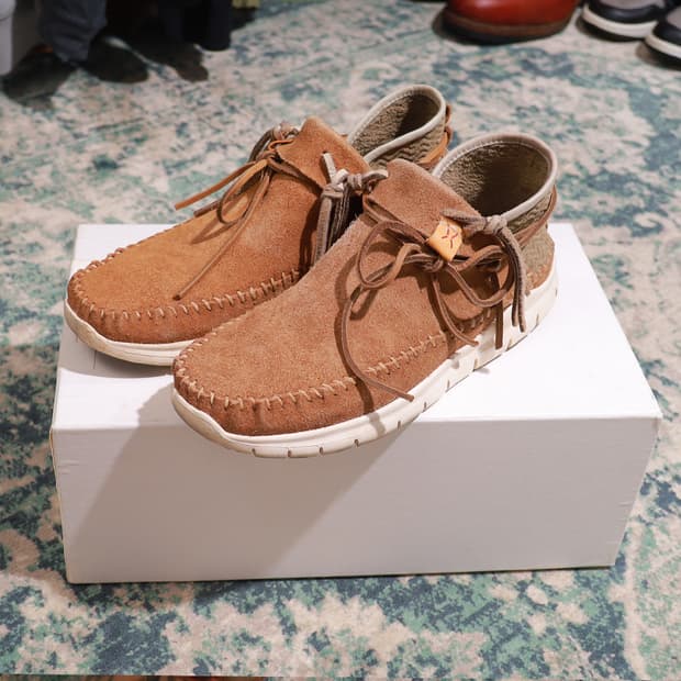 VISVIM 비즈빔 트레이너 포크 UTE MOC 샌드 260