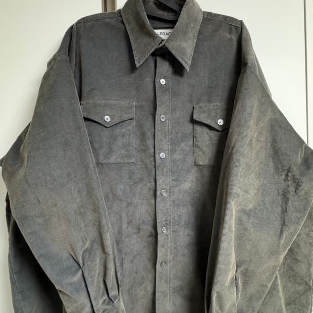[48] 아워레가시 코듀로이 오버 셔츠 자켓