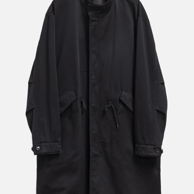 고낙 25fw m65 피쉬테일 파카 블랙 3(L)