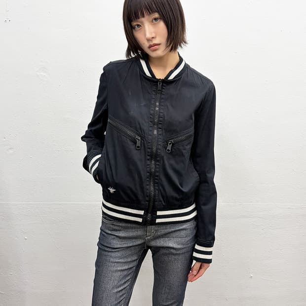 디올 옴므 2009S/S 스트라이프 립 블루종