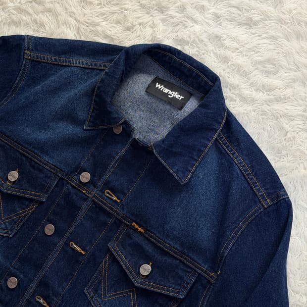 랭글러 데님 자켓 청자켓