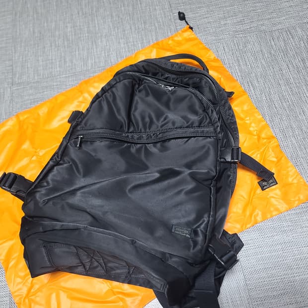 포터 탱커 백팩 블랙