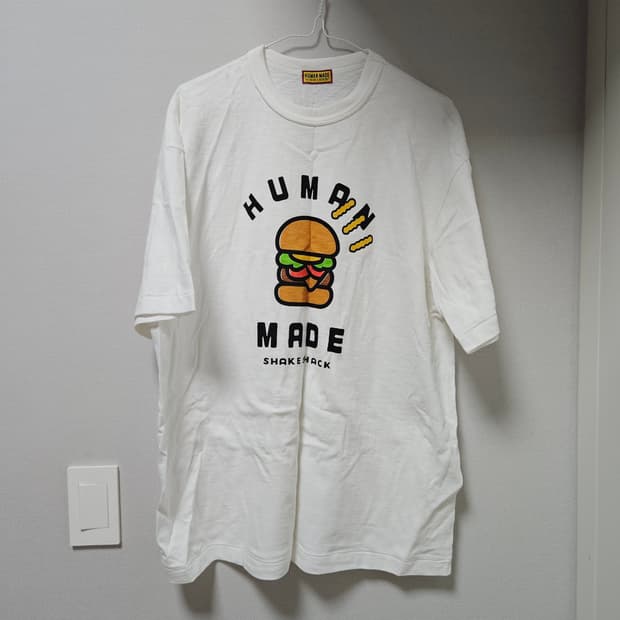 휴먼메이드 쉑쉑버거 콜라보 반팔