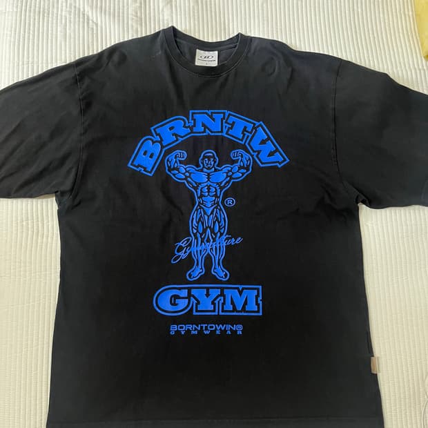 본투윈 프린팅 반팔 110 xxl 오버핏