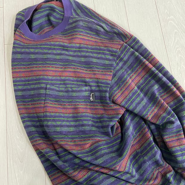 [M] 80s 스투시 tomtom 롱슬리브