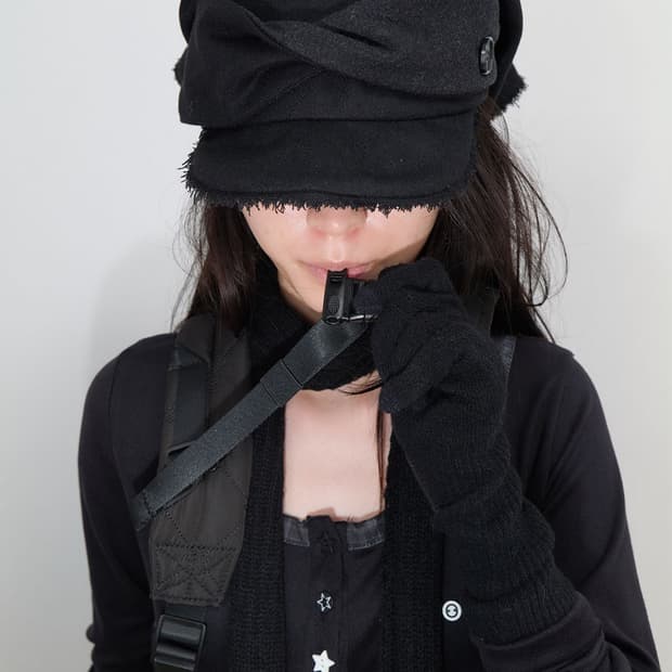 Ojos 오호스 스카프 울캡