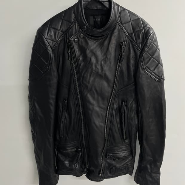 타임 양가죽 자켓