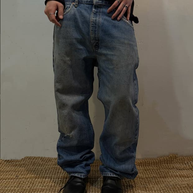 90s🇺🇸 LEVIS 505 U.S.A washing denim je