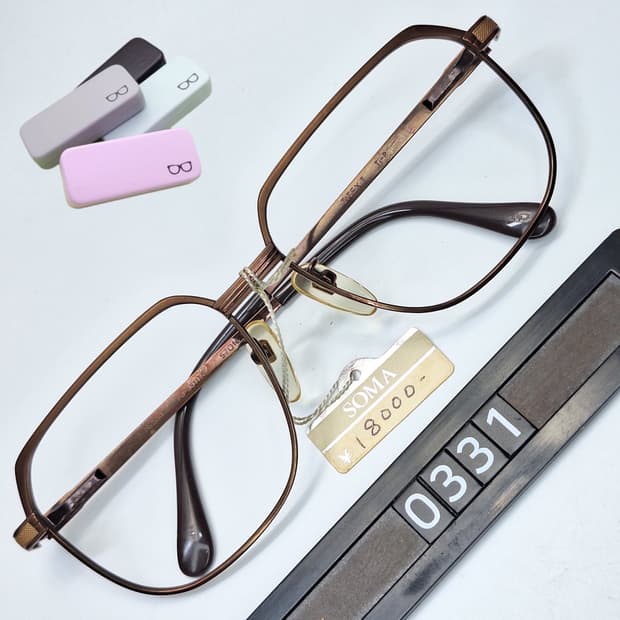 니콘 FB 811TS 안경테 57mm 순티타늄/일본 빈티지 데드스톡 레어