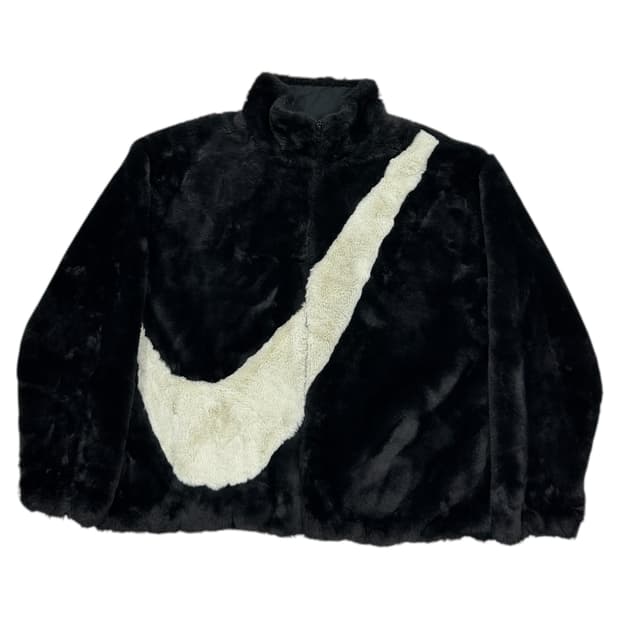 나이키 빅스우시 후리스 퍼자켓 블랙 자켓 XL