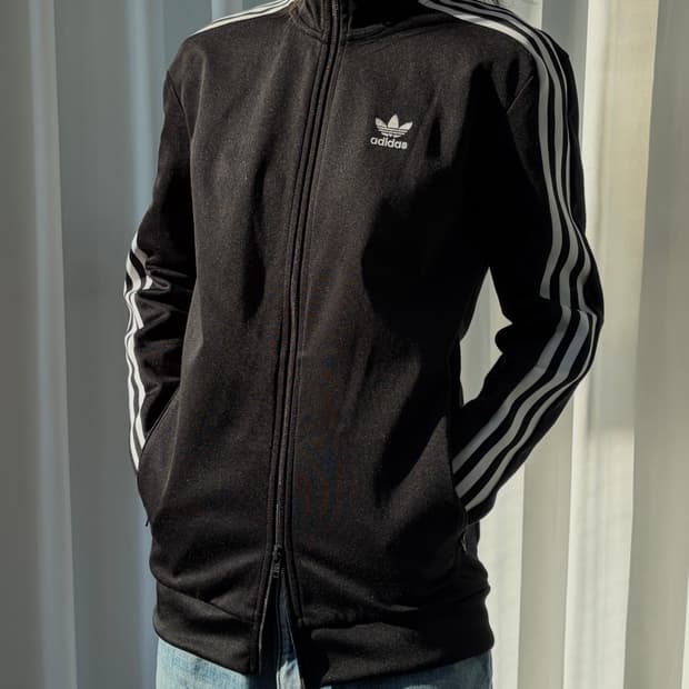 [S]아디다스 베켄바우어 블랙 트랙탑 져지