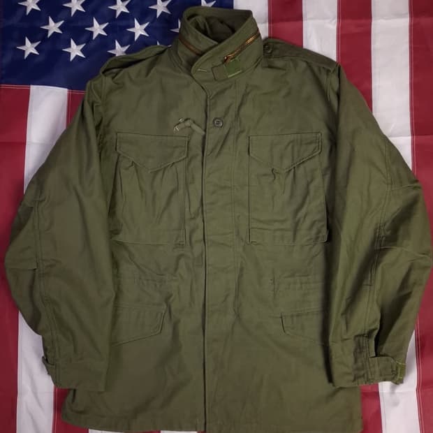 오리지날 미군 78's 지급용 3세대 M-65 필드야상