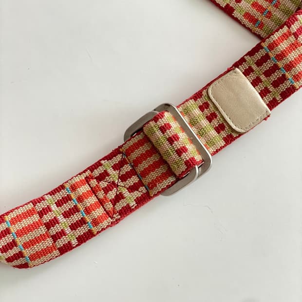 Vintage Pattern Woven Belt