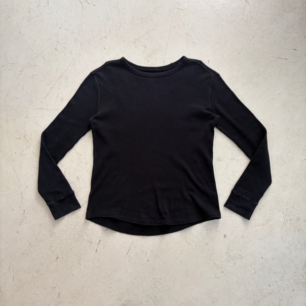 GAP 갭 빈티지 와플 롱슬리브 S