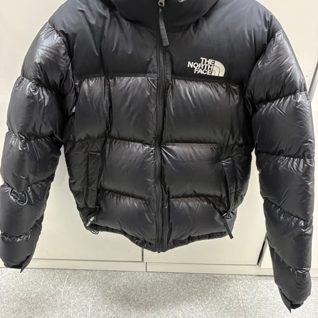 (실착1회)노스페이스 1996에코 눕시 패딩 블랙 공용S(90)