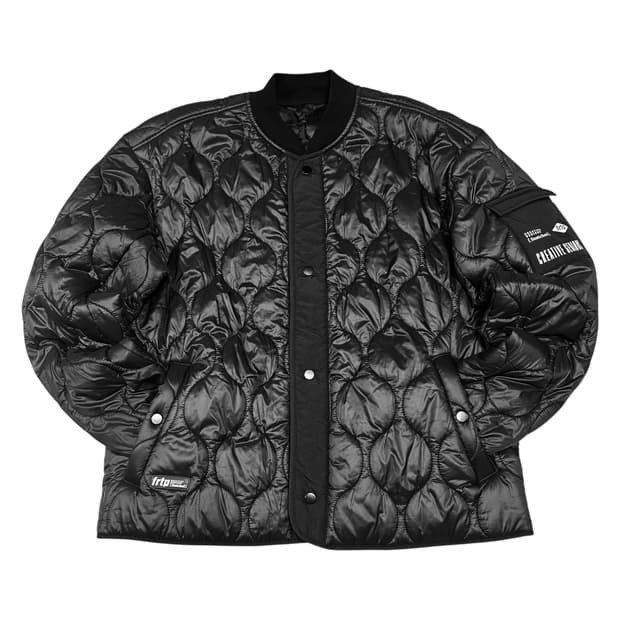 ✨ (바배) 퀄팅 깔깔이 블랙 누빔 패딩