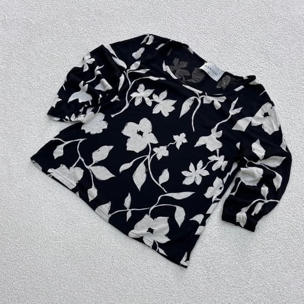 44 마리아니 여성 플로럴 블라우스 0330E