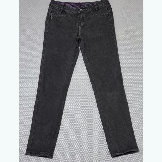 Levi's 리바이스 블랙 슬림 스트레이트진