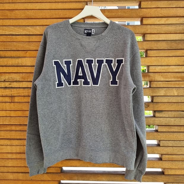 GEAR FOR SPORTS NAVY 로고 맨투맨 S