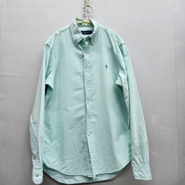 폴로랄프로렌 로고 옥스포드 셔츠 S(M) 남여공용