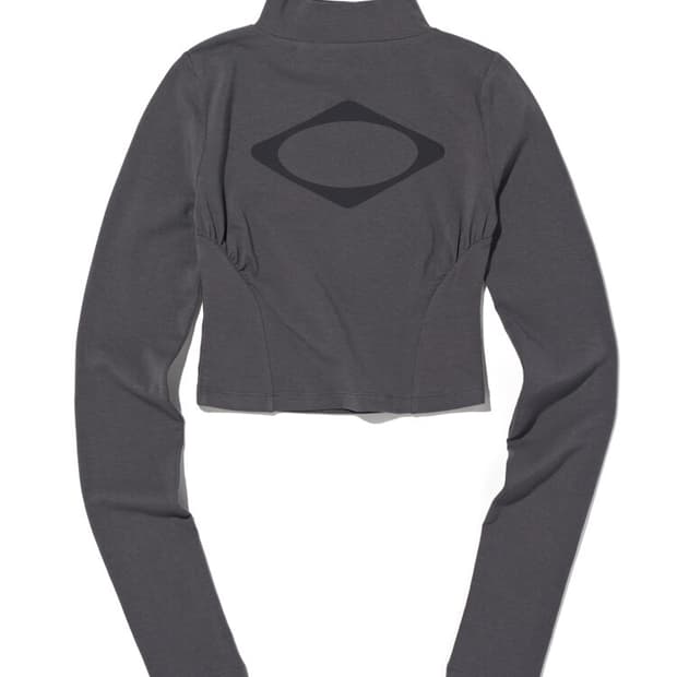 미스치프 FITTED MOCK NECK LONG SLEEVE TOP