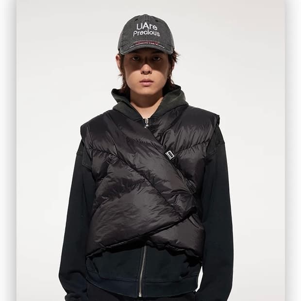 엔타이어스튜디오 패딩베스트l