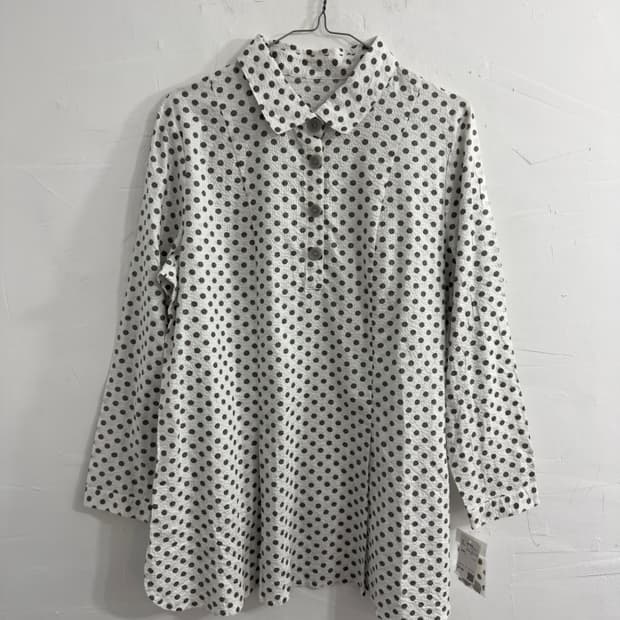 bon cilir dot blouse