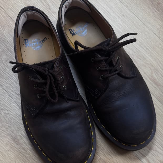 [260] 닥터마틴 1461 크레이지홀스 다크브라운