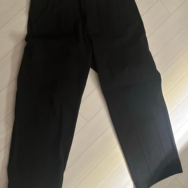 (노드랩스)DEV:7 WIDE COTTON PANTS_BLACK