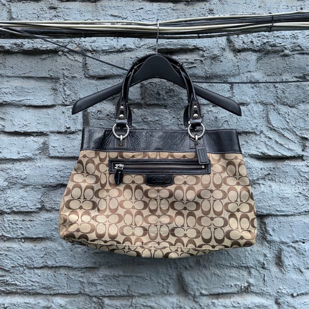 Coach 코치 블랙 숄더백