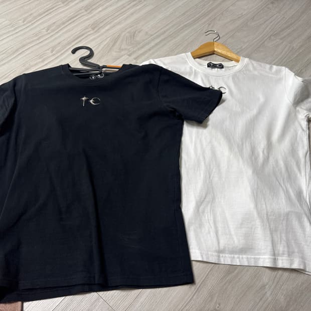 떠그클럽 슬림핏 반팔티 2사이즈