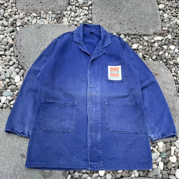 HARD FADED WASHING FRENCH 프렌치워크샵코트