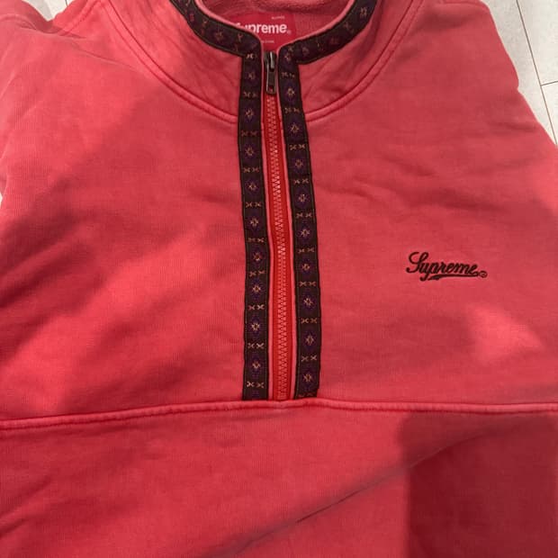 슈프림 후드 집업