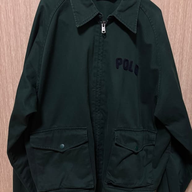 폴로 랄프로렌 투포켓 봄버 자켓
