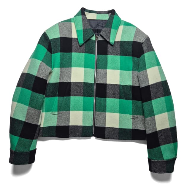 [L] 렉토 22FW 플레드체크 울자켓