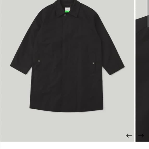 카키스 로버코트 블랙 L