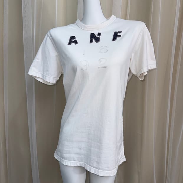 Abercrombie 아베크롬비 아플리케 반팔 티셔츠