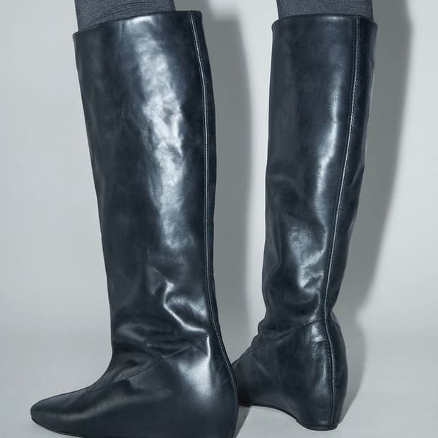 [37,38,39]팔로마울 Fernanda Boot II 웨지부츠/블랙