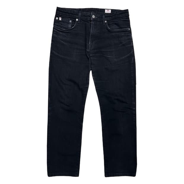 EDWIN 일본판 블랙 데님 팬츠 33